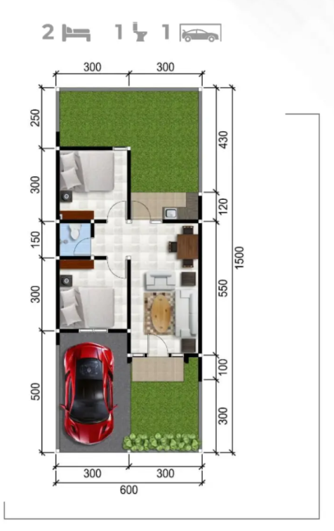 Layout Rumah